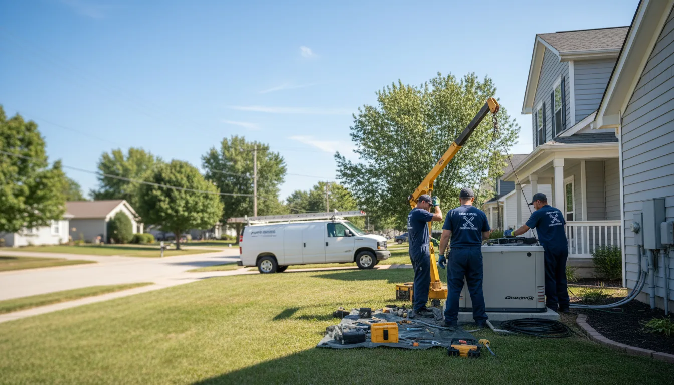 Generator Installation in Troutman, NC near me